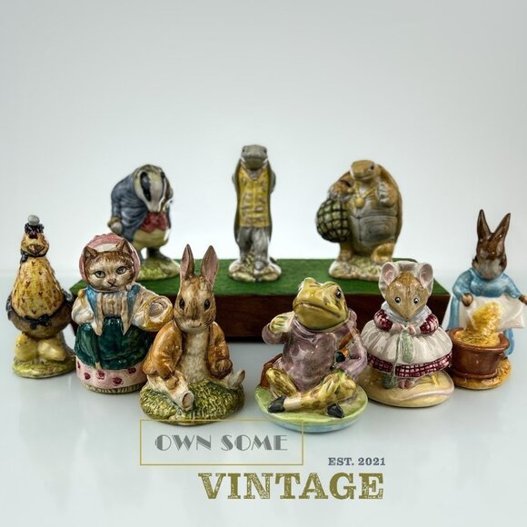 BESWICK Beatrix Potters Porcelain Figurines | Cecily Parsley | v. Head Down | BP - Picture 6 of 6
